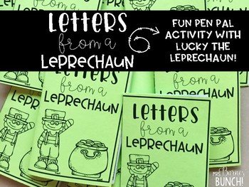 Preview of Letters from a Leprechaun (Pen pal Writing Activity)