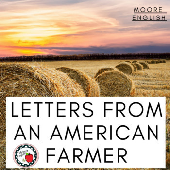 Preview of Letters from an American Farmer or "What is an American?" Analysis Questions 