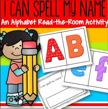 Preview of Alphabet Read the Room and Letters in My Name Activities