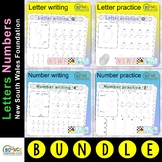 Letters & numbers bundle NSWF (76 distance learning worksh