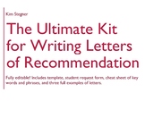 Letters of Recommendation: The Ultimate Kit