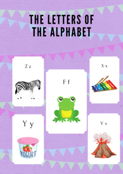 Preview of Letters of the Alphabet- Posters