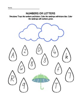 Letters or Numbers by Brittany Anderson | TPT