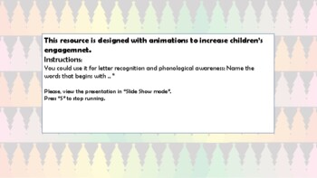 Preview of Letters recognition, phonological awareness, Christmas theme