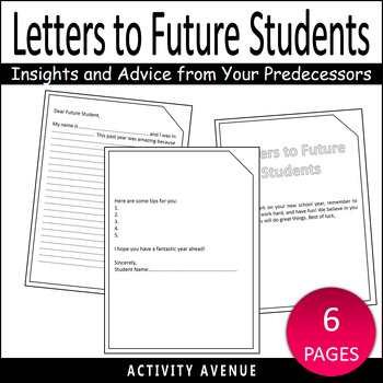 Preview of Letters to Future Students: Insights and Advice from Your Predecessors