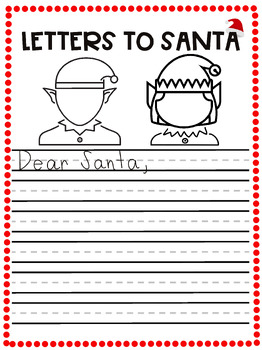 Preview of Letters to Santa