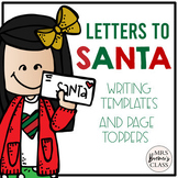 Letters to Santa Christmas Writing Craft | 10 Writing Temp