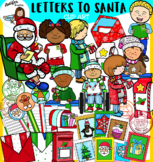 Letters to Santa clip art set