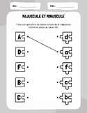 Lettres minuscule et majuscule