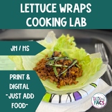 Lettuce Wraps Cooking Lab - FCS FACS Culinary Arts
