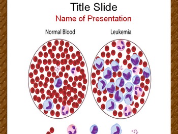 Preview of Leukemia Blood Cells PowerPoint Template