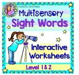 Level 1 & 2 - Interactive Sight Words