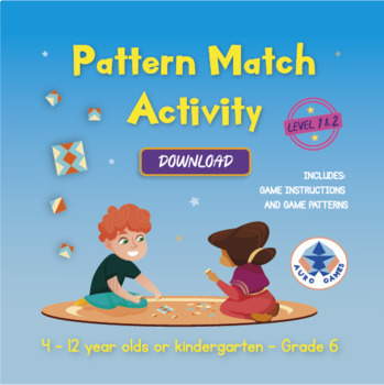 Preview of Level 1&2 Pattern Match Game