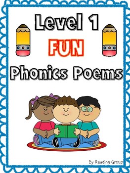Preview of Level 1 Fun Phonics Poems