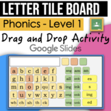 Level 1 Letter Tile Board - Phonics Distance Learning