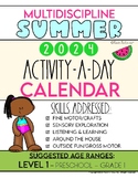 Level 1: MULTIDISCIPLINE - 2024 Activity-a-Day Summer Calendar