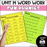 Level 1 Unit 14 | Word Work | Multisyllabic  Words |  Fun Phonics