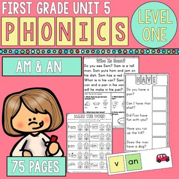 Preview of Fun Phonics Level 1 Unit 5