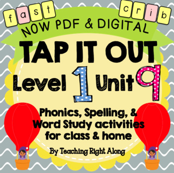 Preview of Level 1 Unit 9 | Open & Closed Syllables | Tap It Out First Grade Phonics 