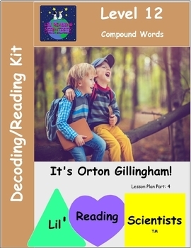 Preview of Compound Words - Decodable Stories, Sentences, and Word Cards (OG)