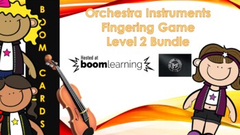 Preview of Level 2 Bundle - Orchestra Instruments Fingering Game