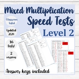 Level 2: MIXED Multiplication Speed Tests