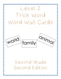 Level 2 Trick Words Word Wall