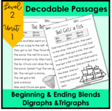 Fluency FUN! Decodable Passages for 2nd Grade: Unit 1