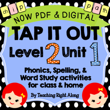 Preview of Level 2 Unit 1 Second Grade Phonics | Tap It Out