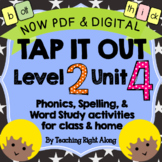 Level 2 Unit 4 Second Grade Phonics | Tap It Out 