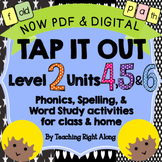 Level 2 Unit 4 Unit 5 Unit 6 Second Grade Phonics | Tap It Out