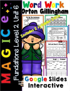 Preview of Distance Learning Google Slides Digital Phonics Silent E Activities Second Grade