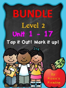 Preview of Level 2 - Units 1 - 17  BUNDLE Tap it Out! Mark it Up!