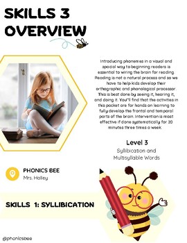 Preview of Level 3 Summer Phonics Kit 1st-5th grade