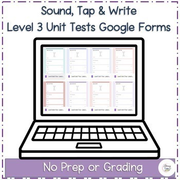Preview of Level 3 Unit Tests 1-14 Phonics