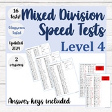 Level 4: Mixed Division Speed Tests
