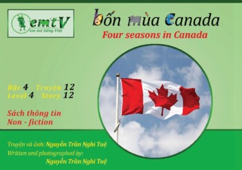 Preview of Level 4 - Story 12 "Mùa thu Canada - Fall season in Canada" (nonfiction)