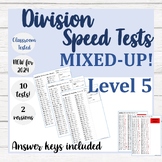 Level 5: Division MIXED-UP Speed Tests