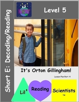 Preview of Short E (CVC) - Decodable Stories, Sentences, and Word Cards (OG)