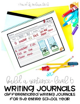 Preview of Differentiated Writing Curriculum- Level 6 (Build A Sentence)