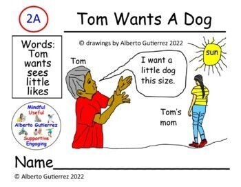 Preview of Fiction: Tom Wants A Dog #2A