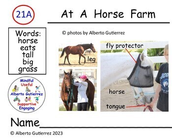 Preview of Nonfiction: At A Horse Farm #21A