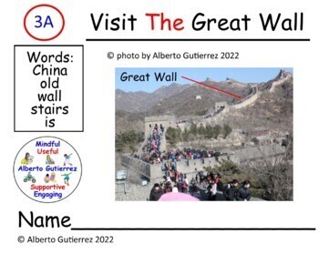 Preview of Nonfiction: Visit The Great Wall #3A