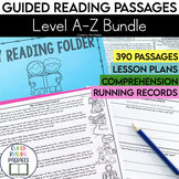 Level A-Z Guided Reading Passages Bundle | Comprehension | K-5th Fiction 