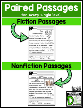 Level D Reading Comprehension Passages and Questions by A Teachable Teacher
