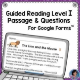 Level I Reading Passage and Questions: The Lion and the Mo
