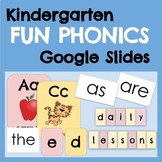 Level K Fun Phonics Google Slides: Units 1-5 BUNDLE