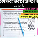 Level L Guided Reading Passages with Comprehension Questio