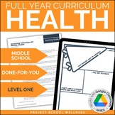 Full Year Health Curriculum (Level One) | Middle School Sk