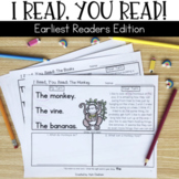 Level Pre-A Reading Homework | I Read, You Read Passages a